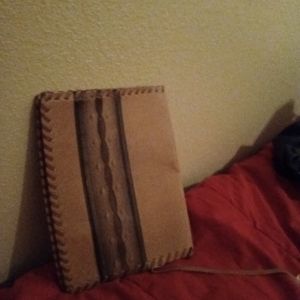 Leather Journal Notebook Cover Sleeve Vintage Brown